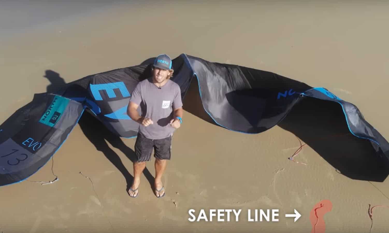 Kitesurfing tip: How to self land